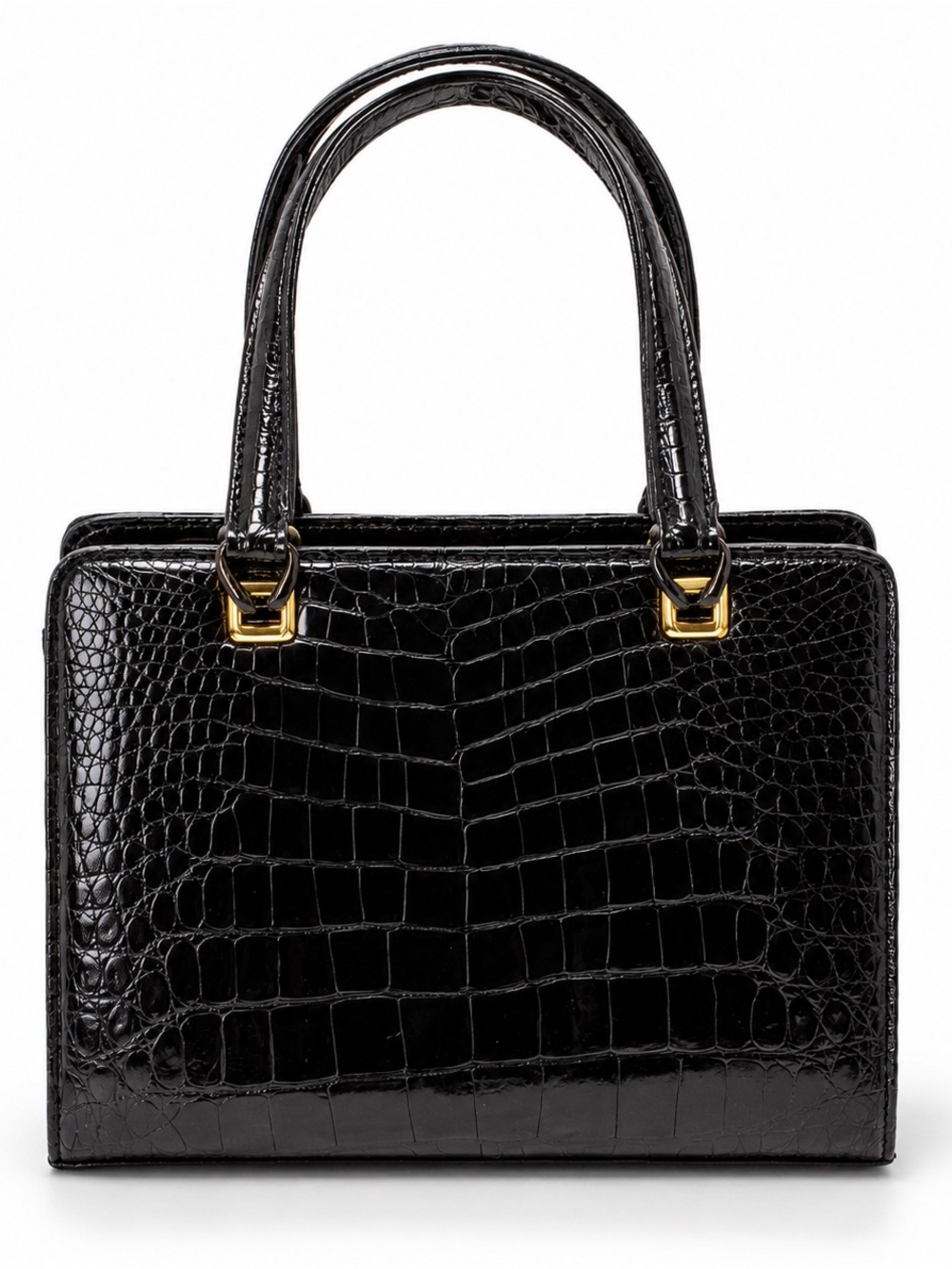 Vintage Gucci Crocodile Authentic Top-Handle Bag